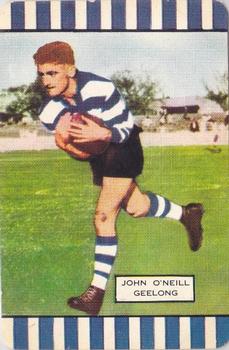 1955 Coles Victorian Footballers Series 3 #NNO John O'Neill Front